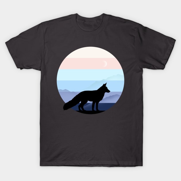 WINTER FOX T-Shirt by ALFBOCREATIVE